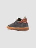 MILITIA 002 - Grey Suede and Leather Low Top Sneakers - 3