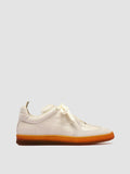 MILITIA 102 - White Leather and Suede Low Top Sneakers - 0