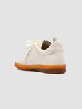 MILITIA 102 - White Leather and Suede Low Top Sneakers - 3