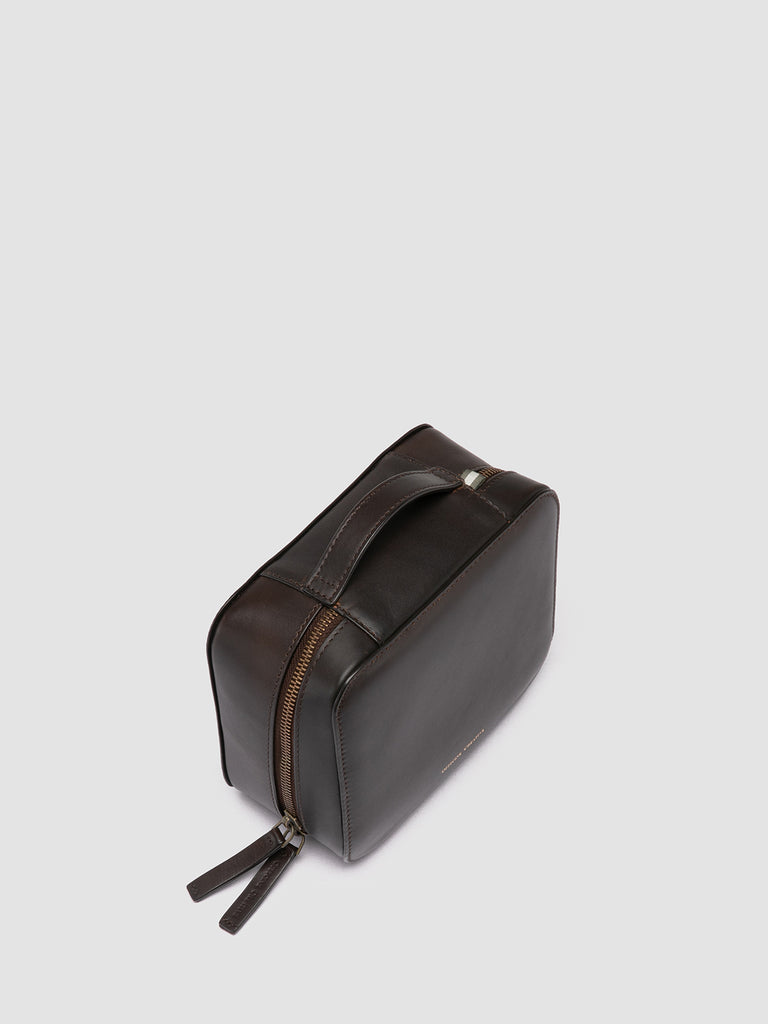 TRAVEL CASE - Brown Mini Bag-hover
