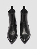 NOELIE DD 101 - Black Leather Chelsea Boots