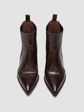 NOELIE DD 101 - burgundy Leather Chelsea Boots - 1