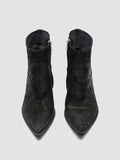 NOELIE DD 102 - Black Leather Zipped Boots