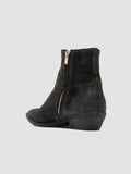 NOELIE DD 102 - Black Leather Zipped Boots