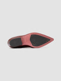 NOELIE DD 109 - Burgundy Leather Zipped Boots - 4