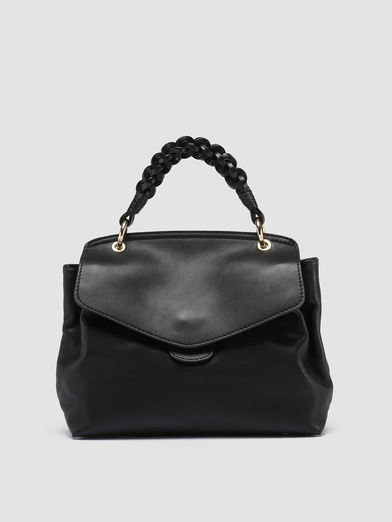 NOLITA WOVEN 201 Nero - Black Nappa Leather Hand bag Officine Creative - 1