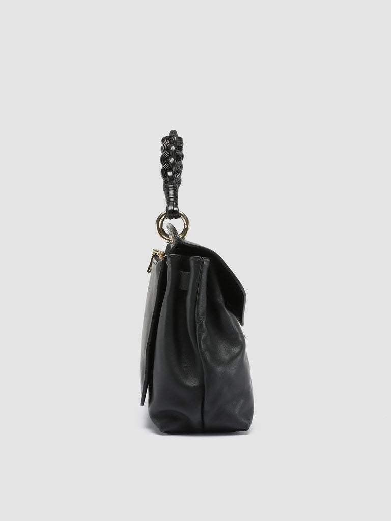 NOLITA WOVEN 201 Nero - Black Nappa Leather Hand bag Officine Creative - 3