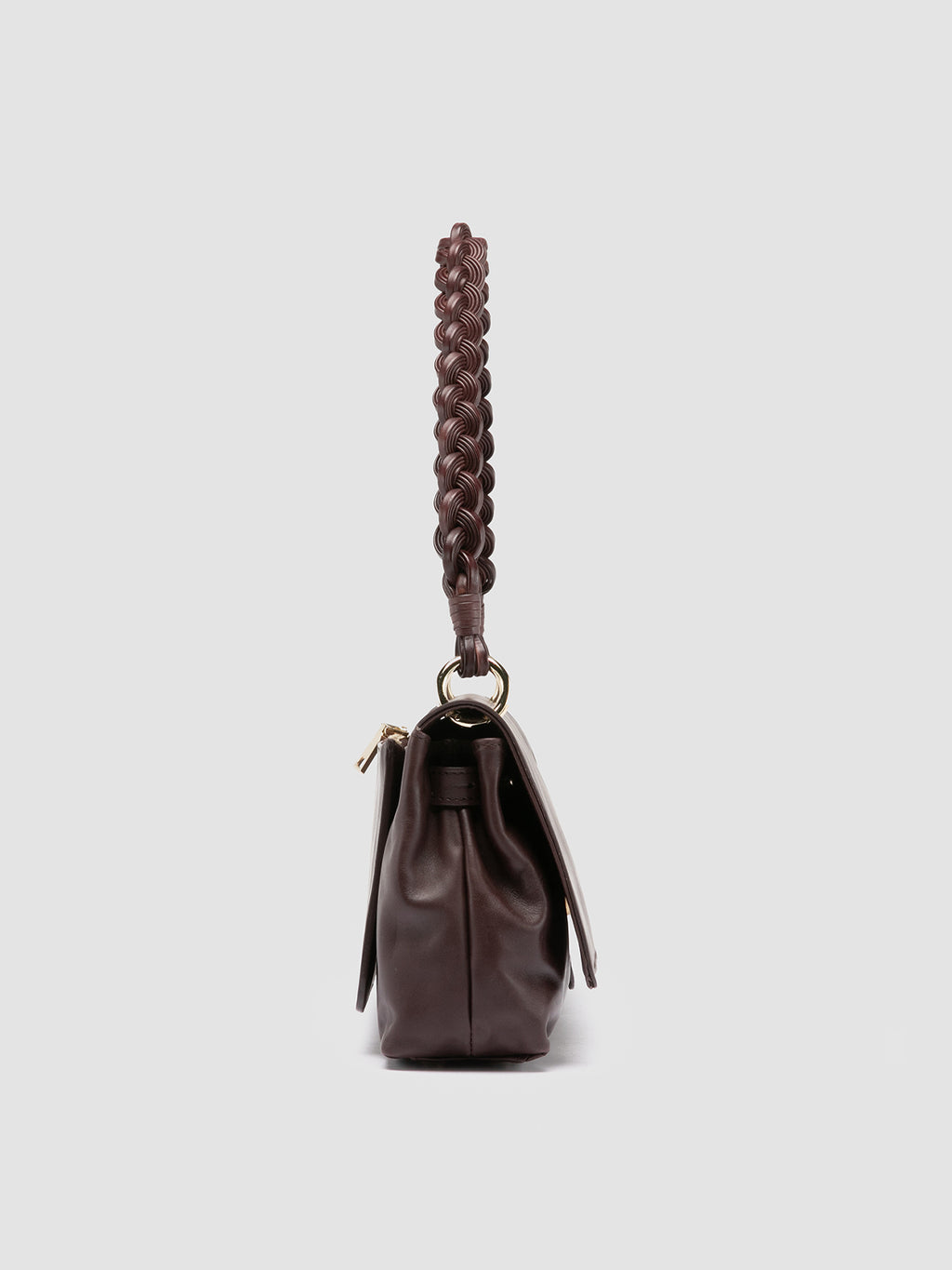 NOLITA WOVEN 212 - Burgundy Nappa Leather Shoulder Bag Officine Creative - 3