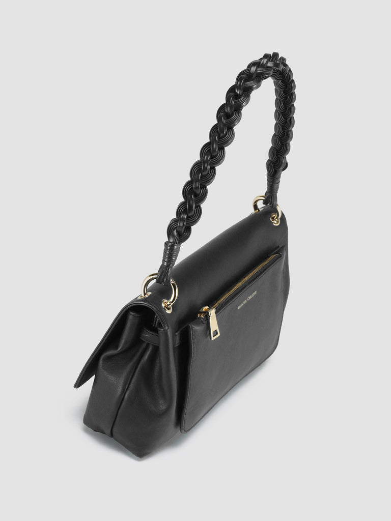 NOLITA 212 Nero - Black Nappa Leather Shoulder Bag
