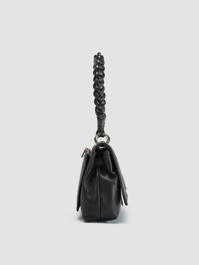 NOLITA WOVEN 212 Nero - Black Nappa Leather Shoulder Bag
