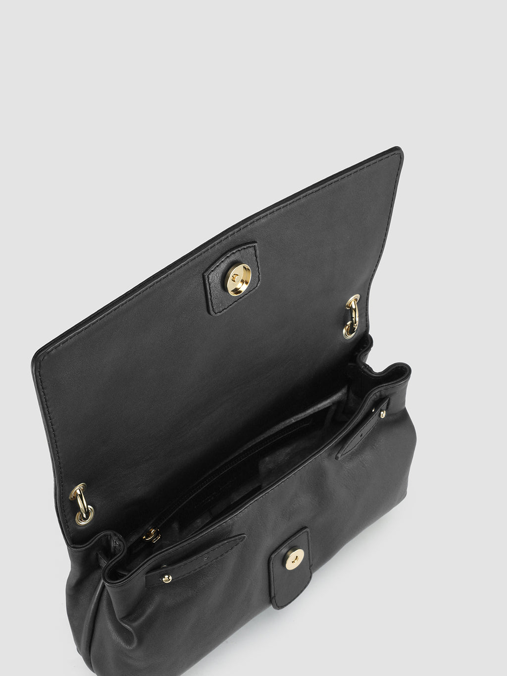 NOLITA 212 - Black Nappa Leather Shoulder Bag  Officine Creative - 2