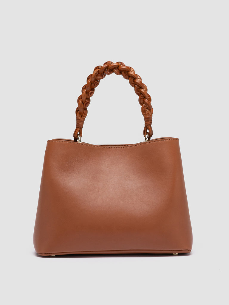 NOLITA WOVEN 220 - Light Brown Nappa Leather Hand Bag