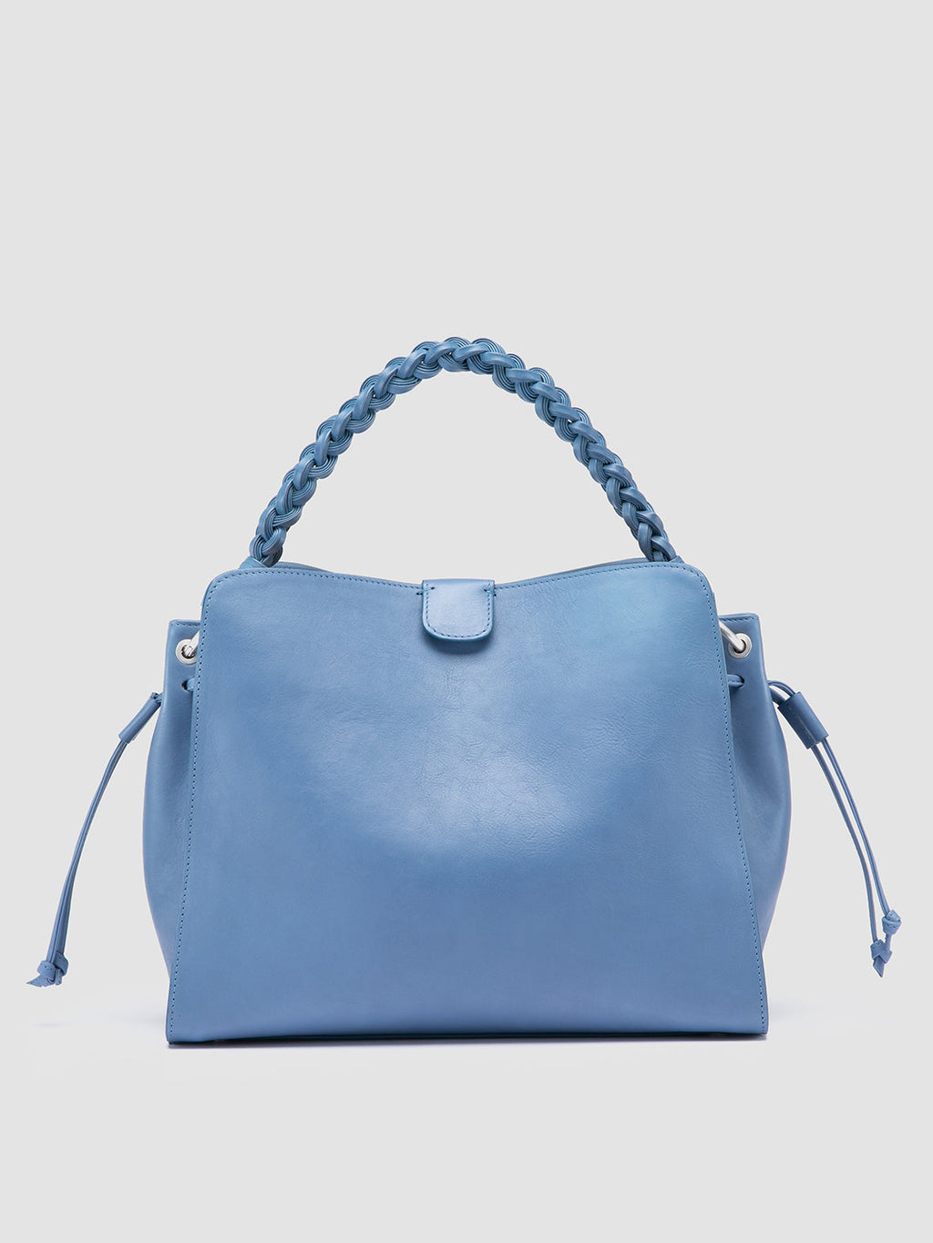 NOLITA WOVEN 231 - Blue Leather Handle Bag