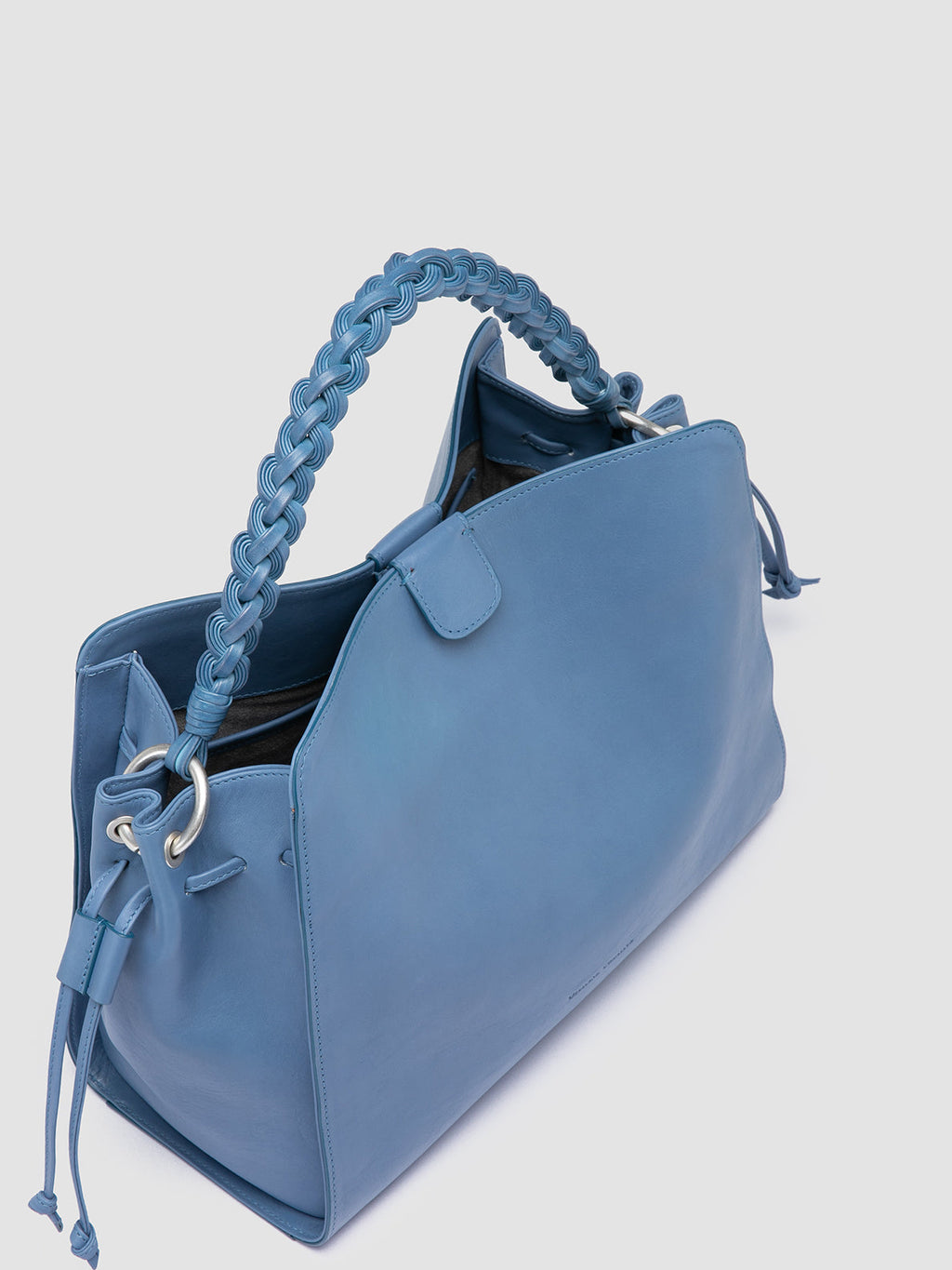 NOLITA WOVEN 231 - Blue Leather Handle Bag