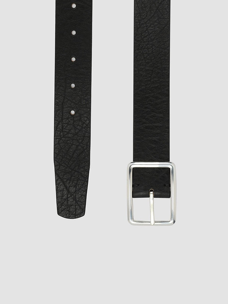 OC STRIP 10 - Black Leather Belt