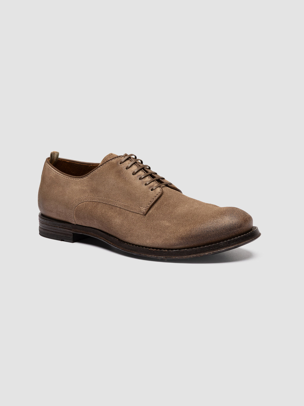ANATOMIA 012 - Brown Suede Derby Shoes - image 3,side view