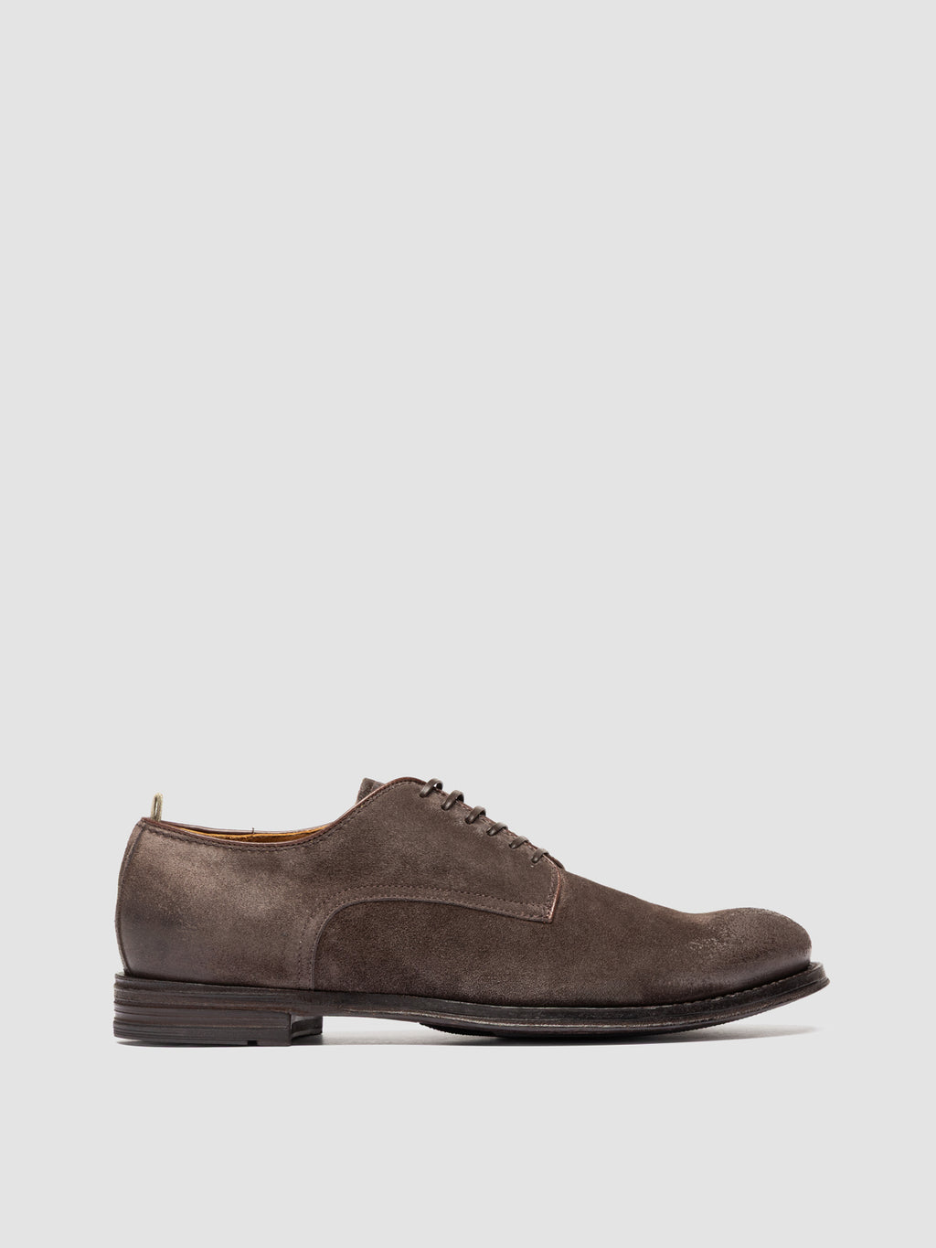 ANATOMIA 012 - Brown Suede Derby Shoes - image 1,side view