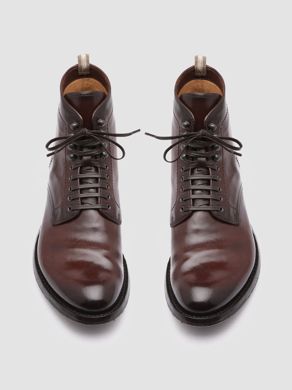 ANATOMIA 013 - Brown Leather Ankle Boots - image 2,side view