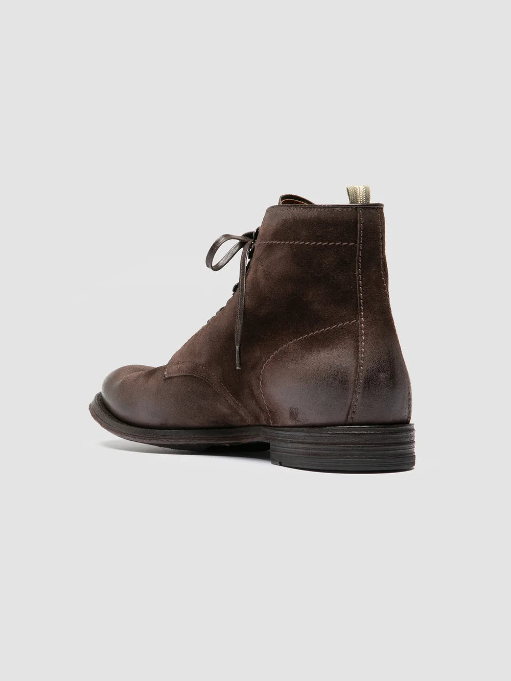 ANATOMIA 013 - Brown Suede Lace Up Boots - image 4,side view