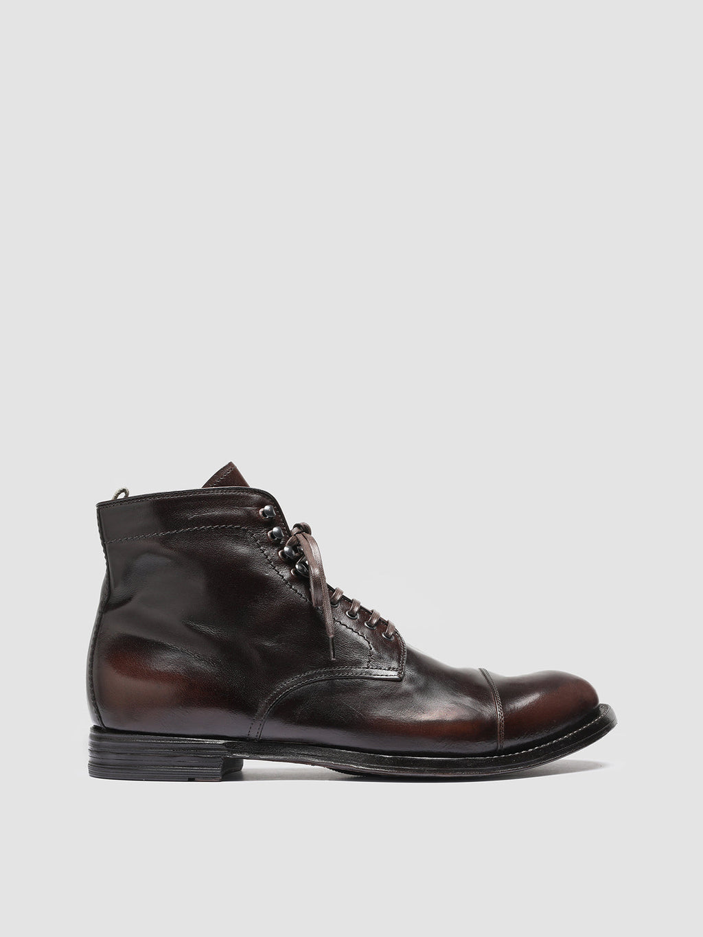 ANATOMIA 016 - Brown Leather Ankle Boots Men Officine Creative - 1