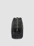 ARMOR 014 - Black Woven Leather Pouch - thumb image 5,side view