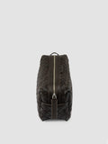 ARMOR 014 - Dark Brown Woven Leather Pouch - thumb image 5,side view
