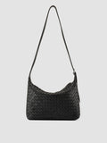ARMOR 024 - Black Leather Shoulder Bags - image OCBARMO24GAMBL1000TU0 - 4