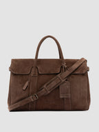 BOSTONIAN 001 - Brown Suede Weekender