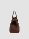 BOSTONIAN 001 - Brown Suede Weekender - thumb image 4,side view