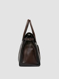 BOSTONIAN 001 - Brown Leather Weekender - thumb image 4,side view