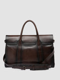 BOSTONIAN 001 - Brown Leather Weekender - thumb image 5,side view