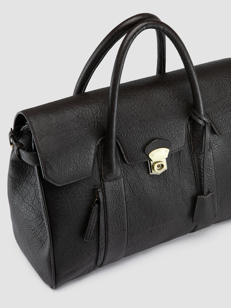 BOSTONIAN 002 - Brown Leather Briefcase