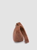 OC CLASS 068 - Brown Woven Leather Crossbody Bag - 4