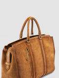 QUENTIN 009 - Brown Suede Bag - thumb image 2,side view