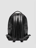 QUENTIN 020 - Black Leather Backpack - thumb image 4,side view