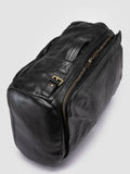 HELMET 052 - Black Leather Backpack - 1