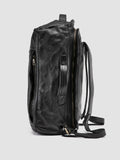 HELMET 052 - Black Leather Backpack - 4