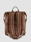 JULES 005 - Brown Suede Backpack - 3