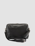 JULES 009 - Black Leather Briefcase - thumb image 4,side view