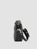 JULES 009 - Black Leather Briefcase - thumb image 5,side view