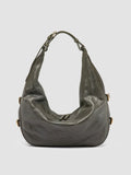 JULIE 015 - Green Leather Shoulder Bag - thumb image 1,side view