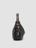JULIE 016 - Brown Leather Shoulder Bag - thumb image 3,side view