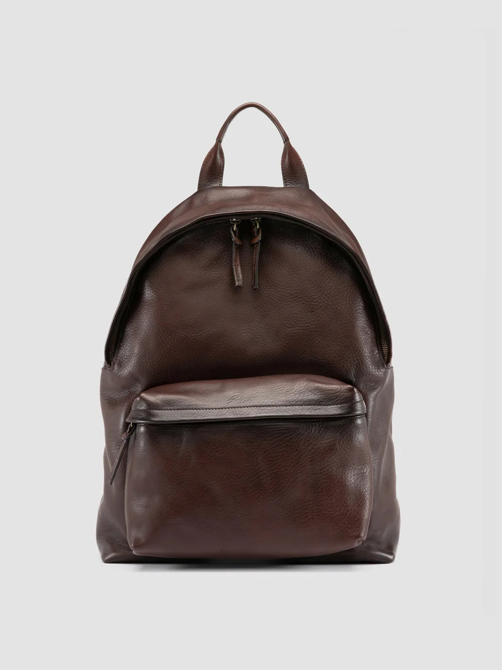 OC PACK 001 - Brown Leather Backpack - 0