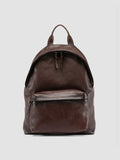 OC PACK 001 - Brown Leather Backpack - 0