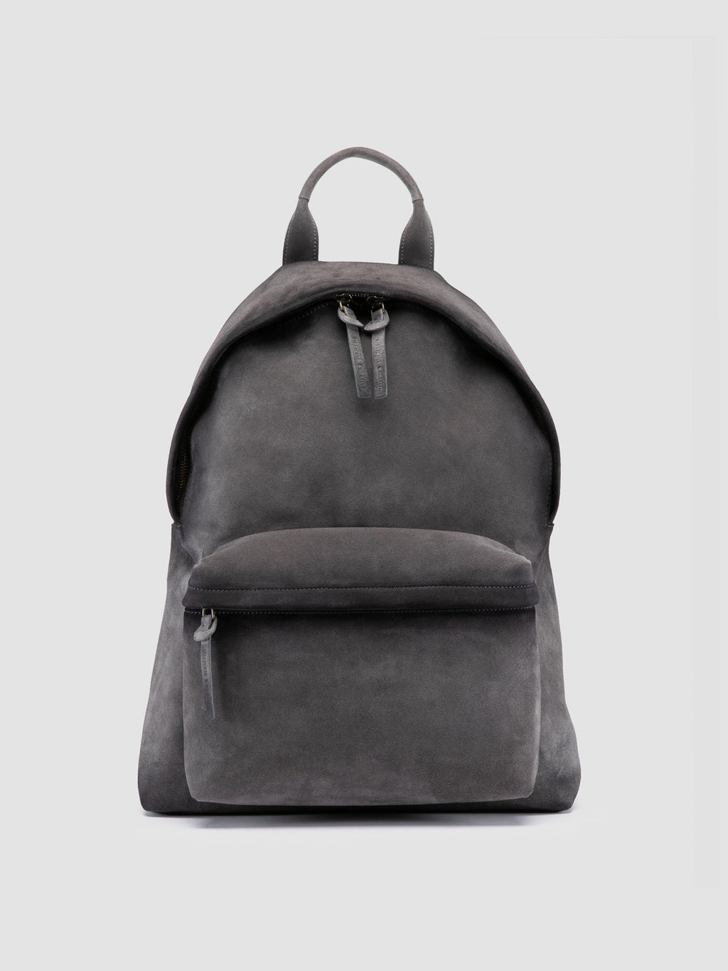OC PACK 001 - Grey Suede Backpack - image 1,side view