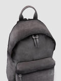 OC PACK 001 - Grey Suede Backpack - thumb image 2,side view