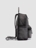 OC PACK 001 - Grey Suede Backpack - thumb image 3,side view