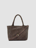 RAQUEL 001 - Brown Leather Shoulder Bag - thumb image 1,side view