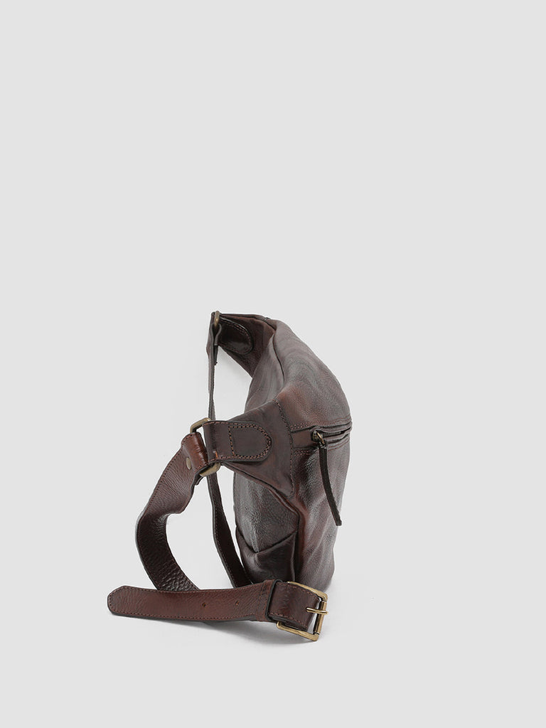 RARE 28 - Brown Leather Waist Belt