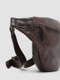 RARE 28 - Brown Leather Waist Belt - 4